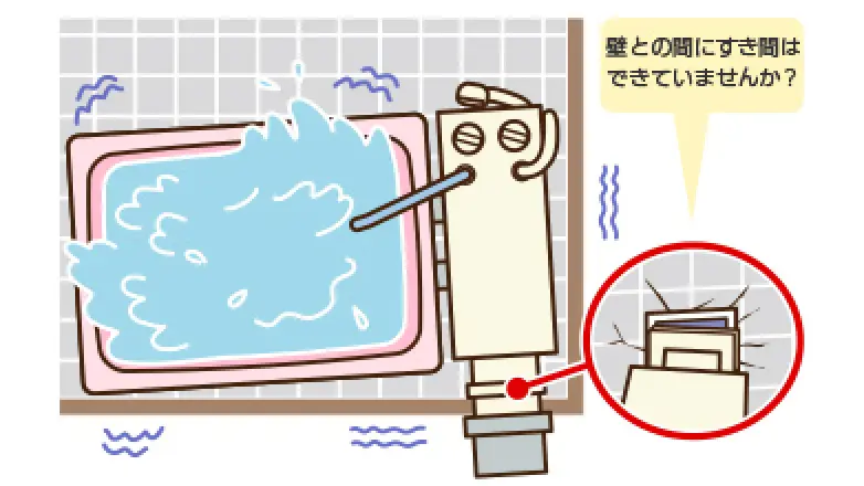 ガス機器の状態を確認してください