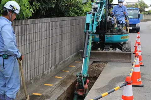 工事開始