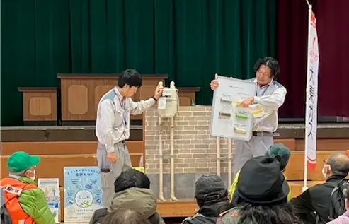 イベントに参加しガスの保安に関するＰＲを実施