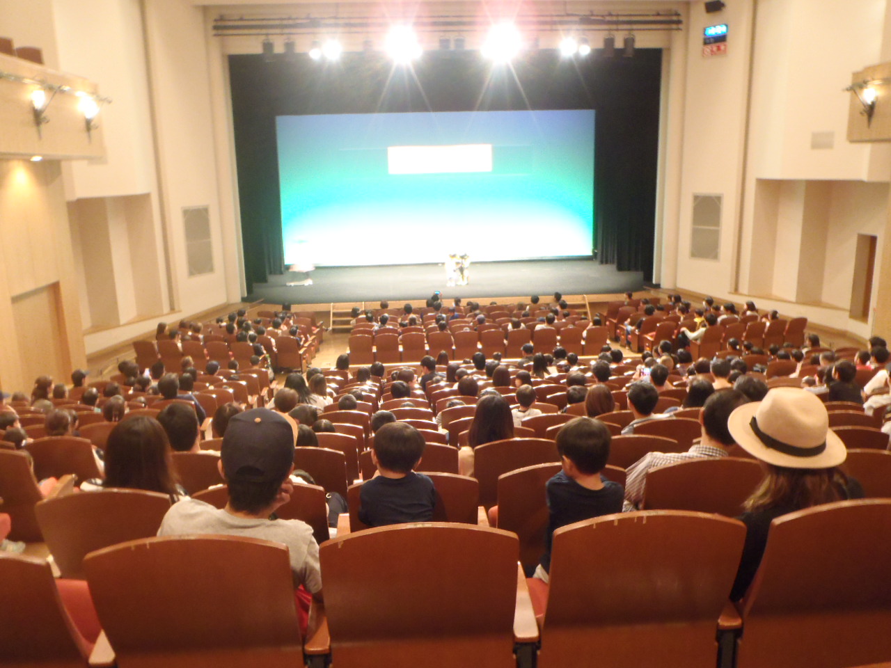 ガスとでんきのくらし展の様子